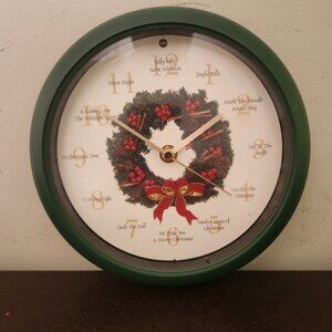 Howard Miller Carols of Christmas Wall Clock